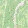 Itinéraire de Corrençon à Gresse-en-Vercors GPS track, route, trail