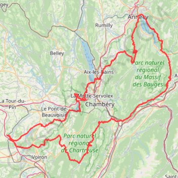 2022 0813 Les 3 lacs-330kms-7h30 GPS track, route, trail
