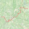 Saillans Mens par le sentier des huguenots GPS track, route, trail