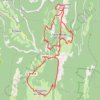 Saint-Julien-en-Vercors - Bards - La Chapelle GPS track, route, trail