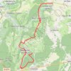 Baume-les-Messieurs - Grange de Ladoye GPS track, route, trail