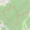 La mandallaz depuis perclus GPS track, route, trail