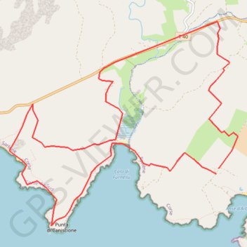 La Tour D'Olmeto - Corse GPS track, route, trail