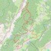 Petites Roches GPS track, route, trail