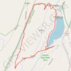 Cowans Gap Loop Trail via Cowans Gap Lake, Standing Stone Trail and Cove Mountain GPS track, route, trail