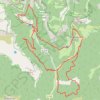 Le Cirque d'Archiane, le ravin de Pellebit (Drôme) GPS track, route, trail