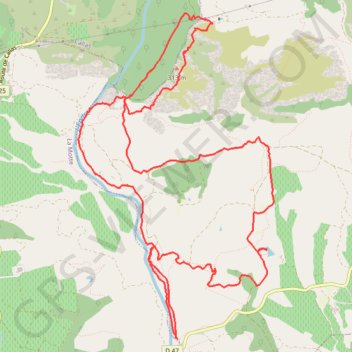 Le Muy - Balade florale en Rouet GPS track, route, trail