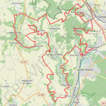 La Champenoise GPS track, route, trail