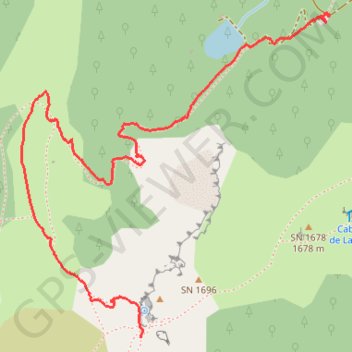 De Porteille à Moulzoune GPS track, route, trail