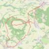 La Huche Plate - Lachaud-de-Rougeac GPS track, route, trail