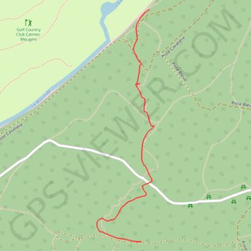 Descente valmasque GPS track, route, trail