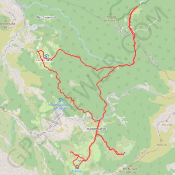 Randonnée de 2 jours au Sud de Mafate (Réunion) GPS track, route, trail