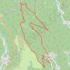 Tourette-cabardes GPS track, route, trail