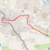 Le Vignemale avec bivouac GPS track, route, trail