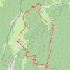 Croix et Mont du Nivolet depuis Pragondran GPS track, route, trail