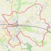 Audax 25 Rosporden GPS track, route, trail