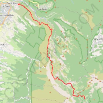 Balade à La Réunion GPS track, route, trail