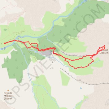 L'Alpet GPS track, route, trail