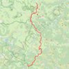 GR73 Randonnée de Chantemerle (Haute-Loire) à Fontaulière (Ardèche) GPS track, route, trail