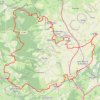 GR de Pays du Val de Sioule GPS track, route, trail