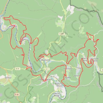 ARDENNE MEGA TRAIL 2022 GPS track, route, trail
