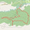 Lac de Thorenc GPS track, route, trail