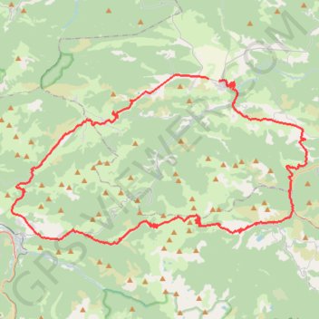 Espezel GPS track, route, trail