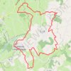 Montagnes du Matin - Chambost-Longessaigne GPS track, route, trail