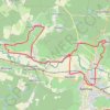 🚴 Trace ,boucle du Dom Pérignon GPS track, route, trail