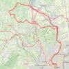 Yoann samedi (78,3 km) GPS track, route, trail