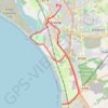 Irvine, Scotland to Barassie Beach and back GPS track, route, trail