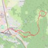 GPX Download: Boucle Château Saint-Germain – Lac Bleu sur le Gardon au départ de Ambérieu-en-Bugey GPS track, route, trail