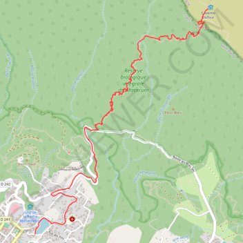 Ile de la Réunion - De Cilaos au Refuge du Piton des Neiges GPS track, route, trail
