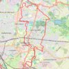 Villeneuve-d'Ascq, les œuvres d'art GPS track, route, trail