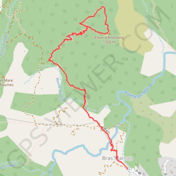 Piton d'Enchaing - Hell-Bourg GPS track, route, trail