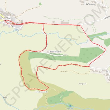 Sancy - La Rouillade - Secteur Chastreix GPS track, route, trail