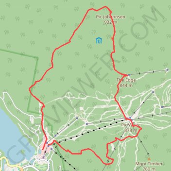 Mont-Tremblant GPS track, route, trail