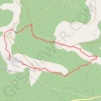 25 janv. 2021 à 11:39:21 GPS track, route, trail