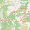 Secteur Digne les Bains - N°21 - Randuro des Terres Noires GPS track, route, trail