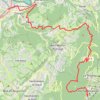 Sortie VTT dans l'après-midi GPS track, route, trail