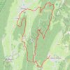 Pas de L'Ours par Lans-en-Vercors GPS track, route, trail