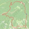La forêt domaniale de Sault GPS track, route, trail