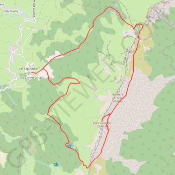 Roc Cornafion GPS track, route, trail