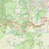 Parc naturel régional des Volcans d'Auvergne GPS track, route, trail