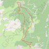 Les Karellis-Le Pain de sucre GPS track, route, trail