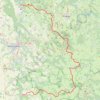 GR40 De Goudet à Vorey (Haute-Loire) GPS track, route, trail