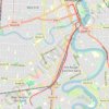 Part of Winnipeg BLUE line GPS track, route, trail