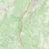 GR91 De Saint-Nizier-du-Moucherotte (Isère) à Miscon (Drôme) GPS track, route, trail