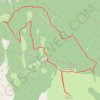 Les Têtes par le Lac des Charbonnières GPS track, route, trail