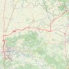 Nemours à Orléans GPS track, route, trail
